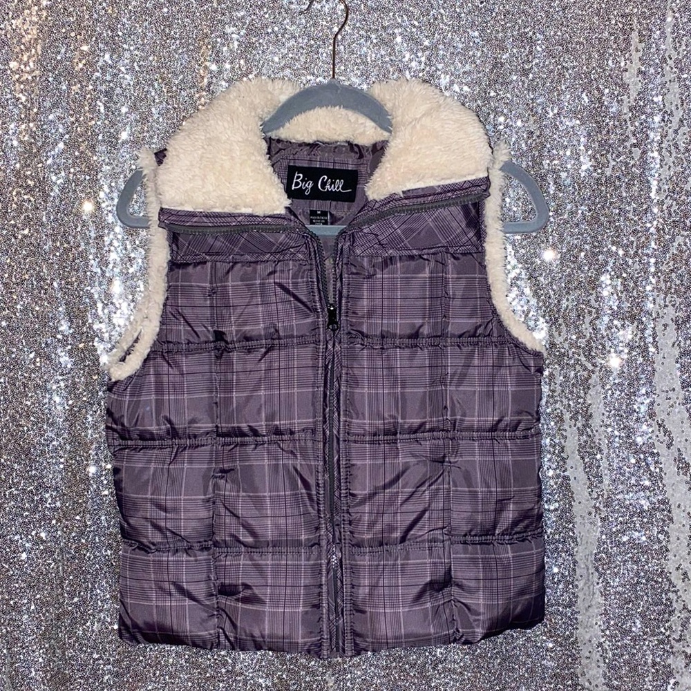 Big Chill Medium Fur Lined Puffer Vest